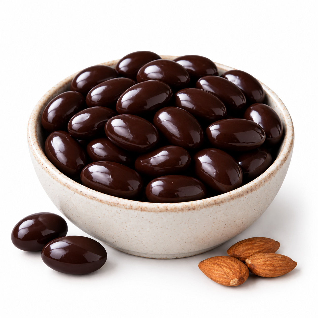 Almond Dragees- Dark Chocolate Coated